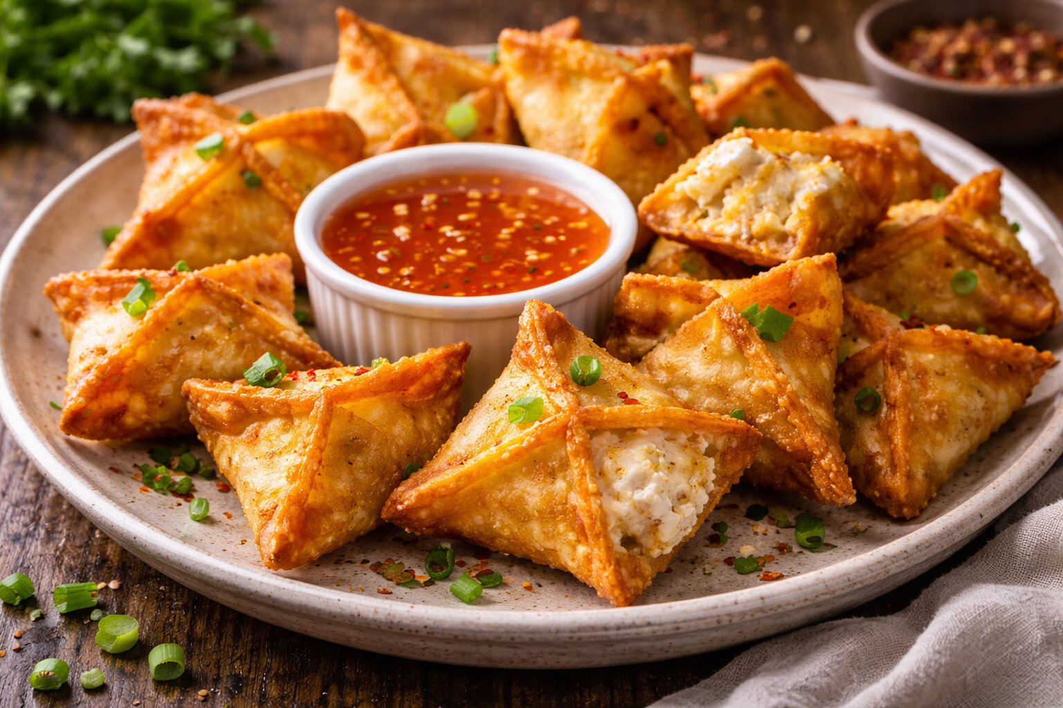 Crispy Crab Rangoon